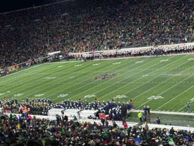 Notre Dame Stadium bloc 106