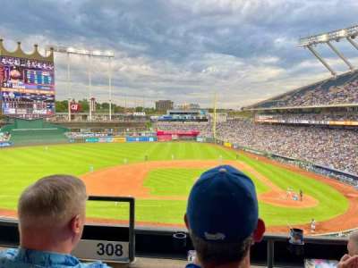 Kauffman stadium bloc 308