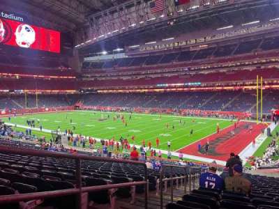 Nrg Stadium bloc 121