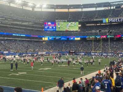 MetLife stadium bloc 121