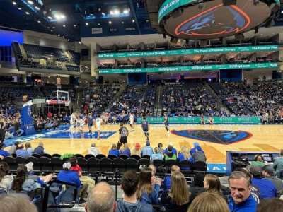 Wintrust Arena bloc 124