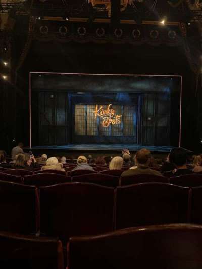 London Coliseum bloc Stalls