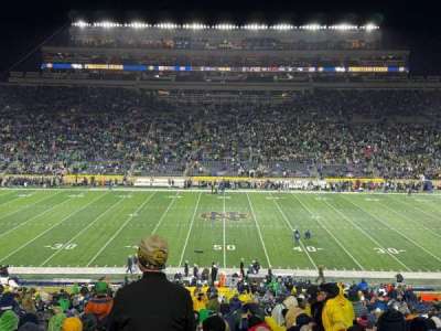 Notre Dame Stadium bloc 10