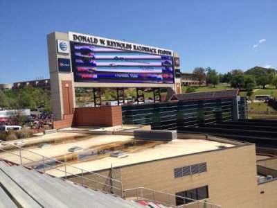 Razorback Stadium bloc W107