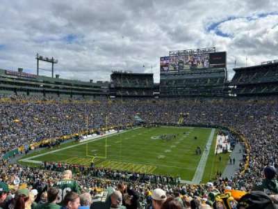 Lambeau field bloc 104
