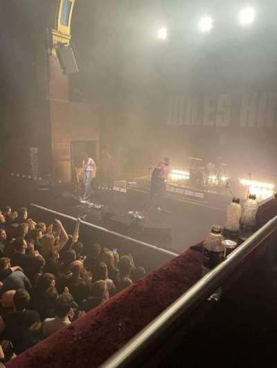 O2 Institute Birmingham bloc Balcony