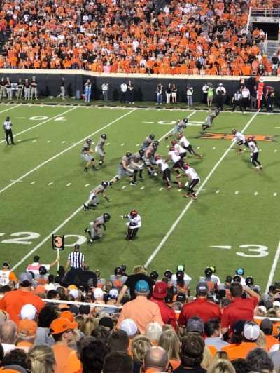 Boone Pickens Stadium bloc 108