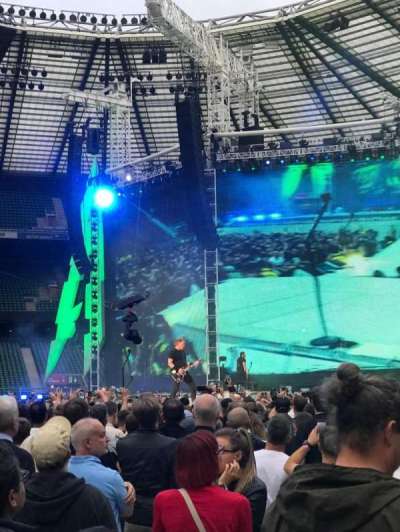 TWICKENHAM STADIUM bloc Gold circle