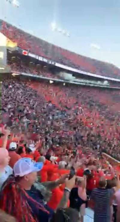 Jordan-Hare Stadium bloc 15