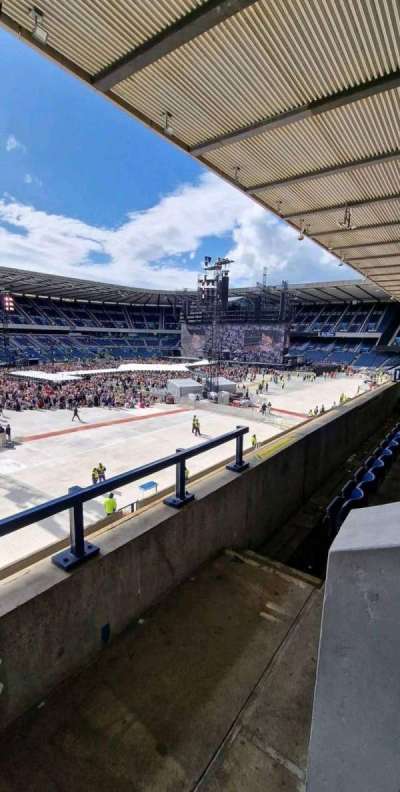 Murrayfield stadium bloc E18