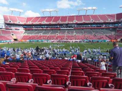 Raymond james stadium bloc 111