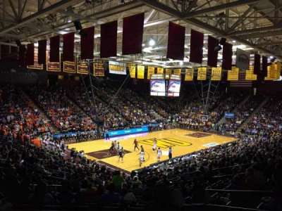 Winthrop Coliseum bloc 119