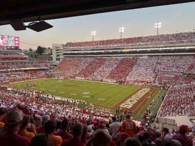razorback stadium bloc W101