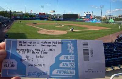 Frawley Stadium bloc G